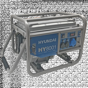 Generator de curent monofazic 7,5 kW HYUNDAI HY8001